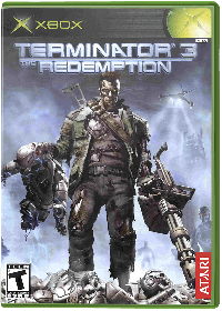 Terminator 3 Redemption Xbox US box art
